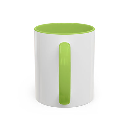 No Human Is Illegal Accent Mug — Immigrant Rights Coffee Cup