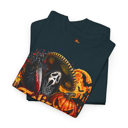 Feliz Halloween Ghostface T-Shirt — Sombrero Graphic Tee