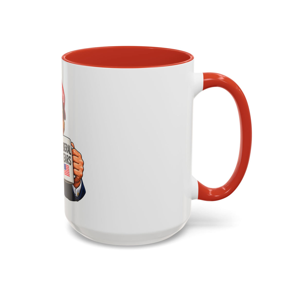 Trump Liberal Tears Ceramic Mug — Political Satire Coffee Cup