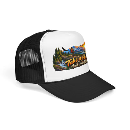 Custom Otto Foam Front Trucker Hat Snapback Mesh Cap