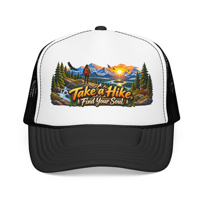 Custom Otto Foam Front Trucker Hat Snapback Mesh Cap