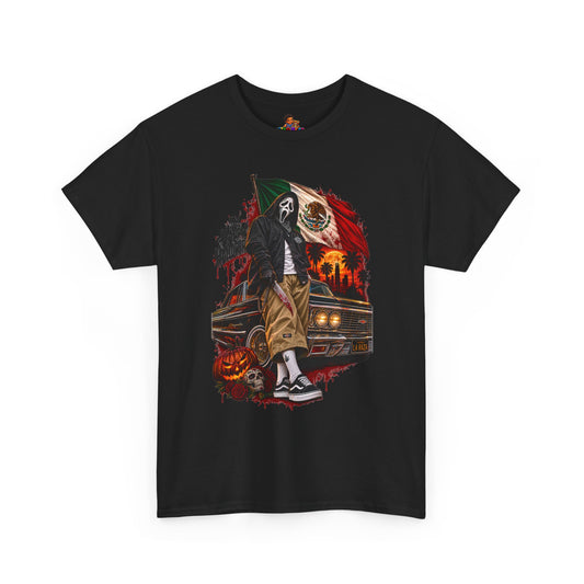 Mexican Pride Grim Reaper T-Shirt — Halloween Graphic Tee