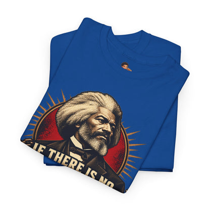 Frederick Douglass Quote Shirt No Struggle No Progress Black History Graphic Tee
