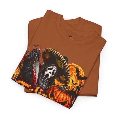 Feliz Halloween Ghostface T-Shirt — Sombrero Graphic Tee
