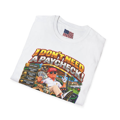 Trump Crypto Money T-Shirt — Funny Political Graphic Tee