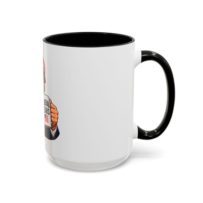 Trump Liberal Tears Ceramic Mug — Political Satire Coffee Cup