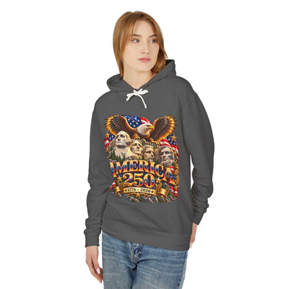 America 250th Anniversary Eagle Hoodie — Patriotic 1776–2026