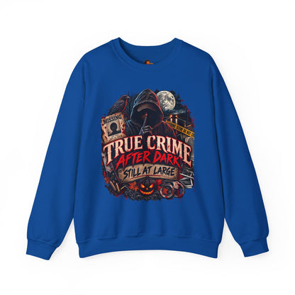 True Crime After Dark Sweatshirt — Halloween Crewneck
