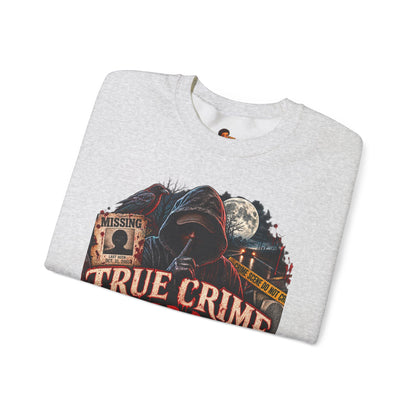 True Crime After Dark Sweatshirt — Halloween Crewneck
