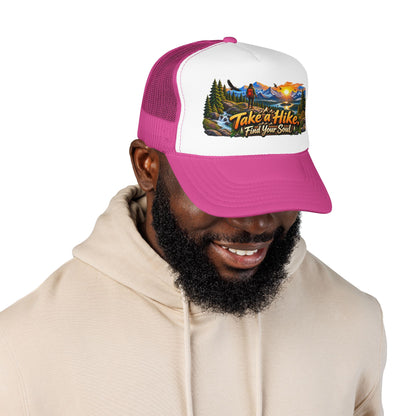 Custom Otto Foam Front Trucker Hat Snapback Mesh Cap