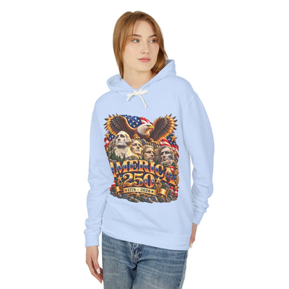 America 250th Anniversary Eagle Hoodie — Patriotic 1776–2026