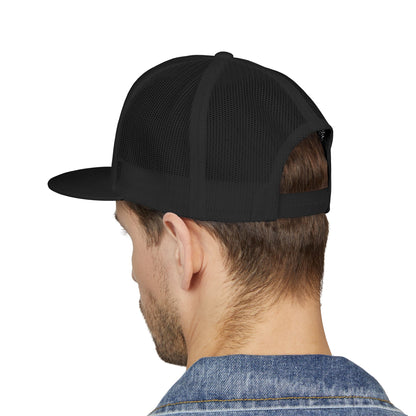 "NikoBear Apparel Colorful Graffiti Bear 5 Panel Trucker Cap | Urban Streetwear Hat Snapback