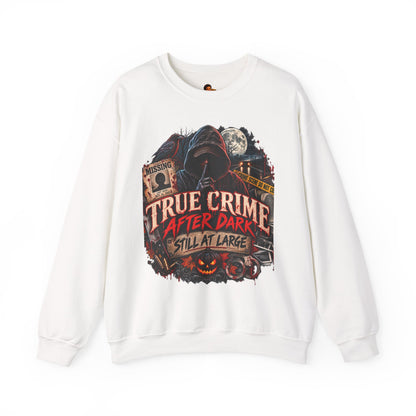 True Crime After Dark Sweatshirt — Halloween Crewneck