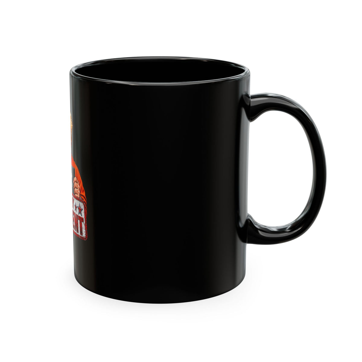 Not Guilty & Fully Caffeinated Trump Mug — Funny Coffee Cup