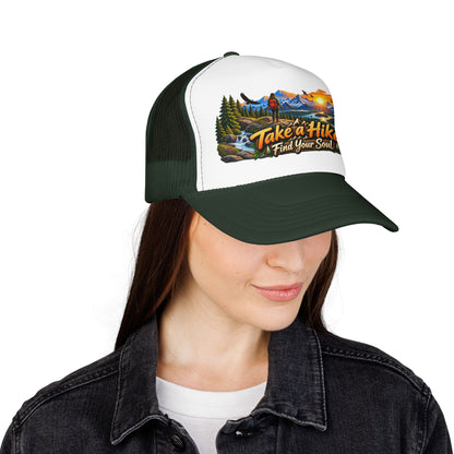 Custom Otto Foam Front Trucker Hat Snapback Mesh Cap
