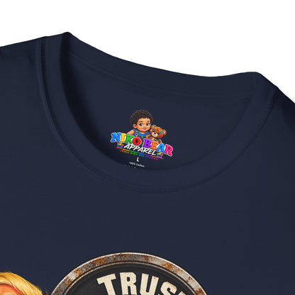 Trust Low Fuel T-Shirt — Political Satire Graphic Tee