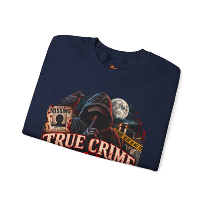 True Crime After Dark Sweatshirt — Halloween Crewneck