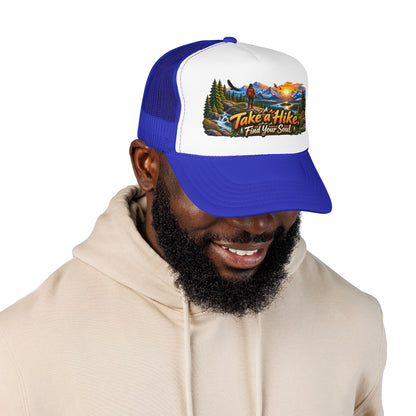 Custom Otto Foam Front Trucker Hat Snapback Mesh Cap