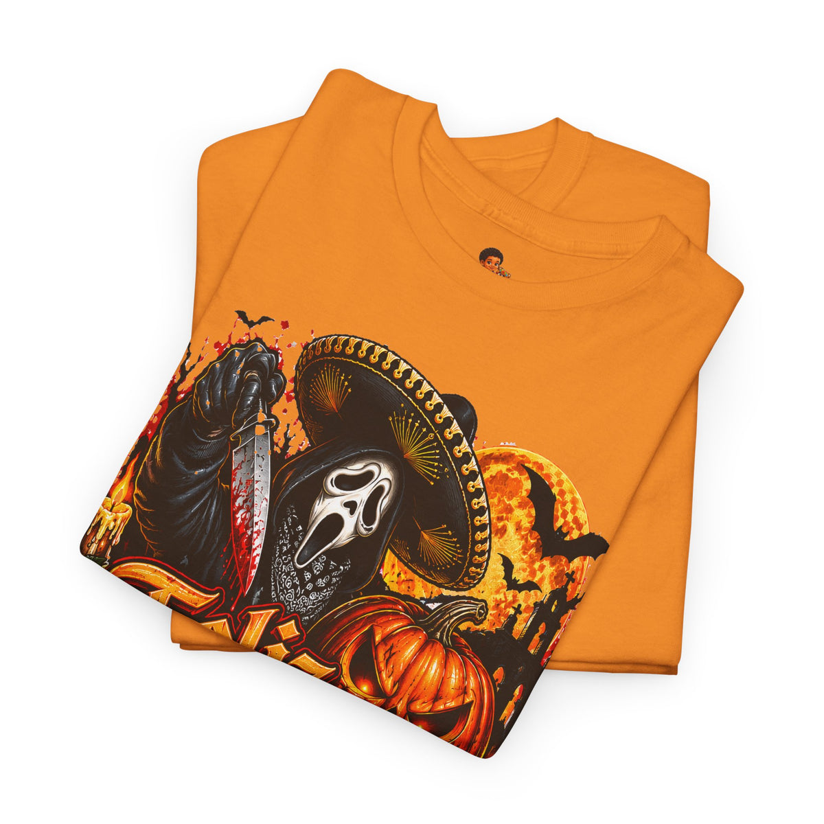 Feliz Halloween Ghostface T-Shirt — Sombrero Graphic Tee