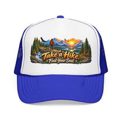 Custom Otto Foam Front Trucker Hat Snapback Mesh Cap