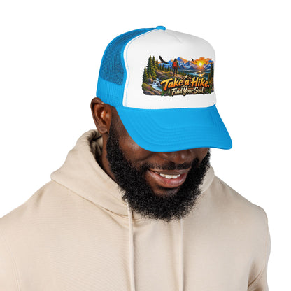 Custom Otto Foam Front Trucker Hat Snapback Mesh Cap