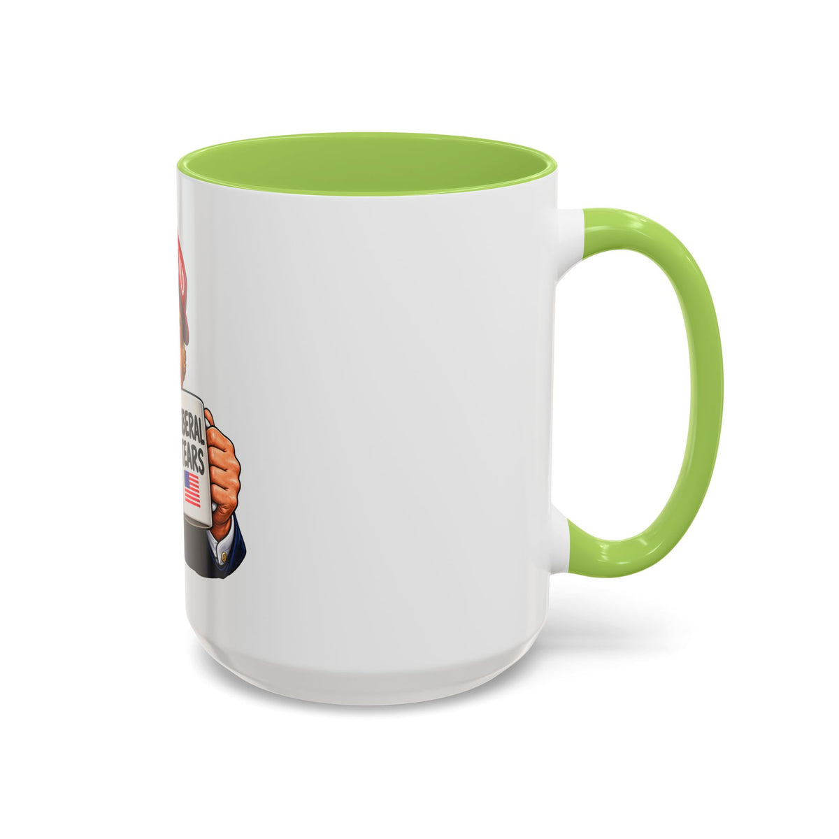 Trump Liberal Tears Ceramic Mug — Political Satire Coffee Cup