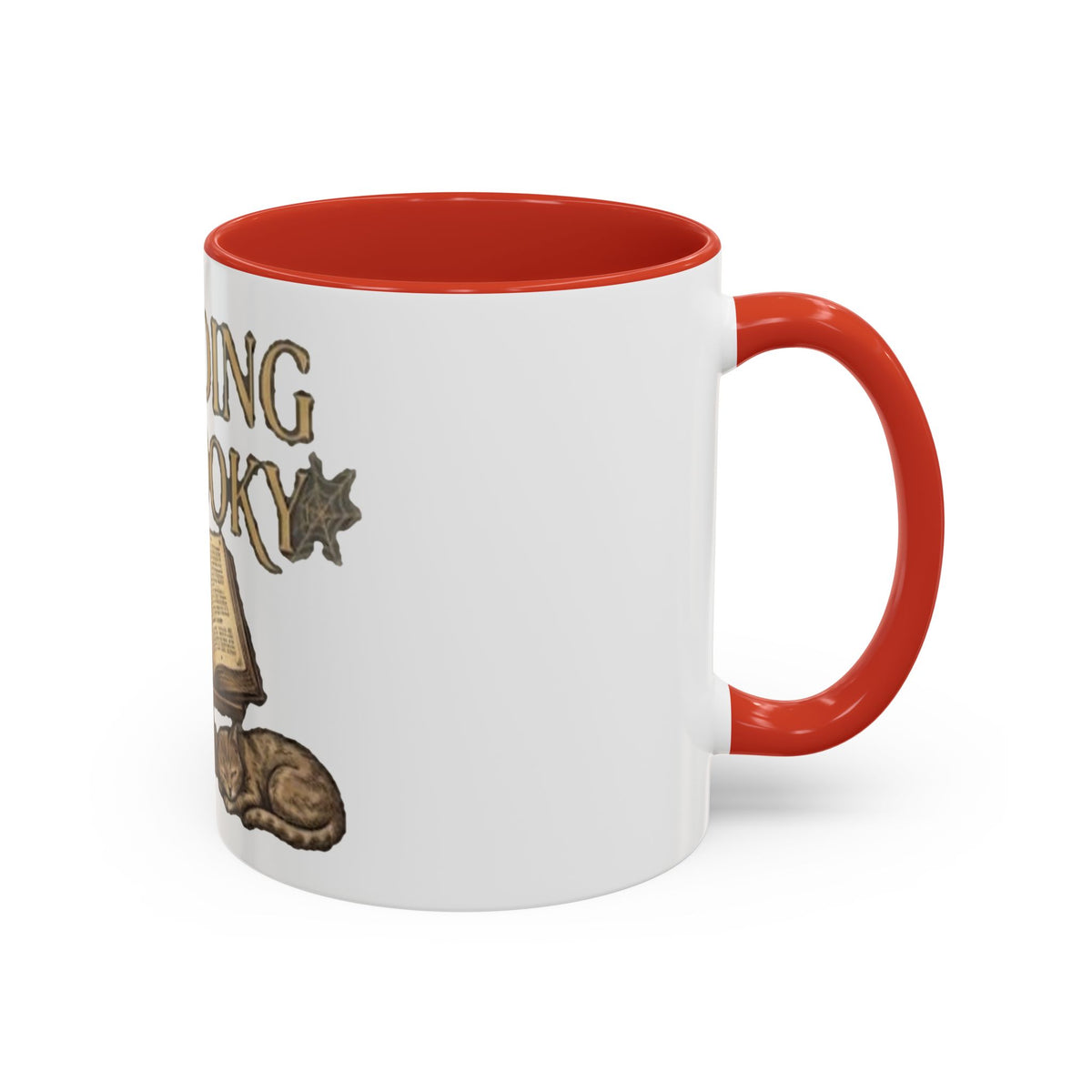 Reading Is Spooky Halloween Accent Mug — 11 & 15 oz