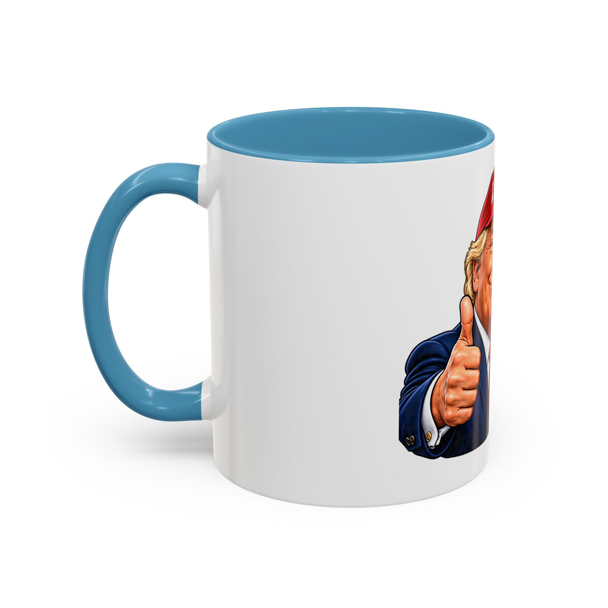 Trump Liberal Tears Ceramic Mug — Political Satire Coffee Cup