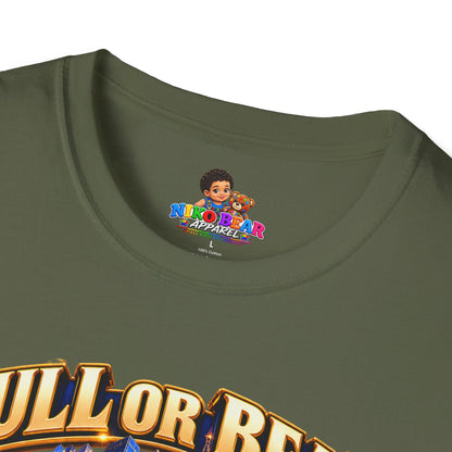 NikoBear Bull or Bear I Mean Business Stock Market T-Shirt
