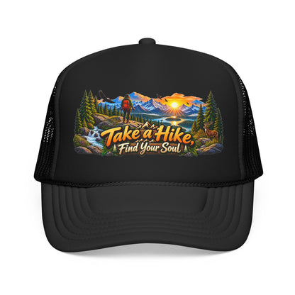 Custom Otto Foam Front Trucker Hat Snapback Mesh Cap