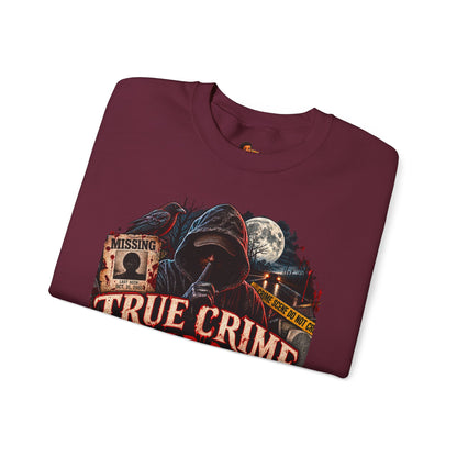 True Crime After Dark Sweatshirt — Halloween Crewneck