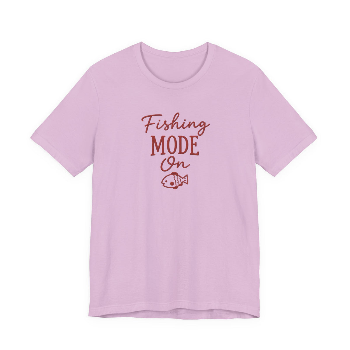 Fishing Mode On T-Shirt — Fishing Graphic Tee