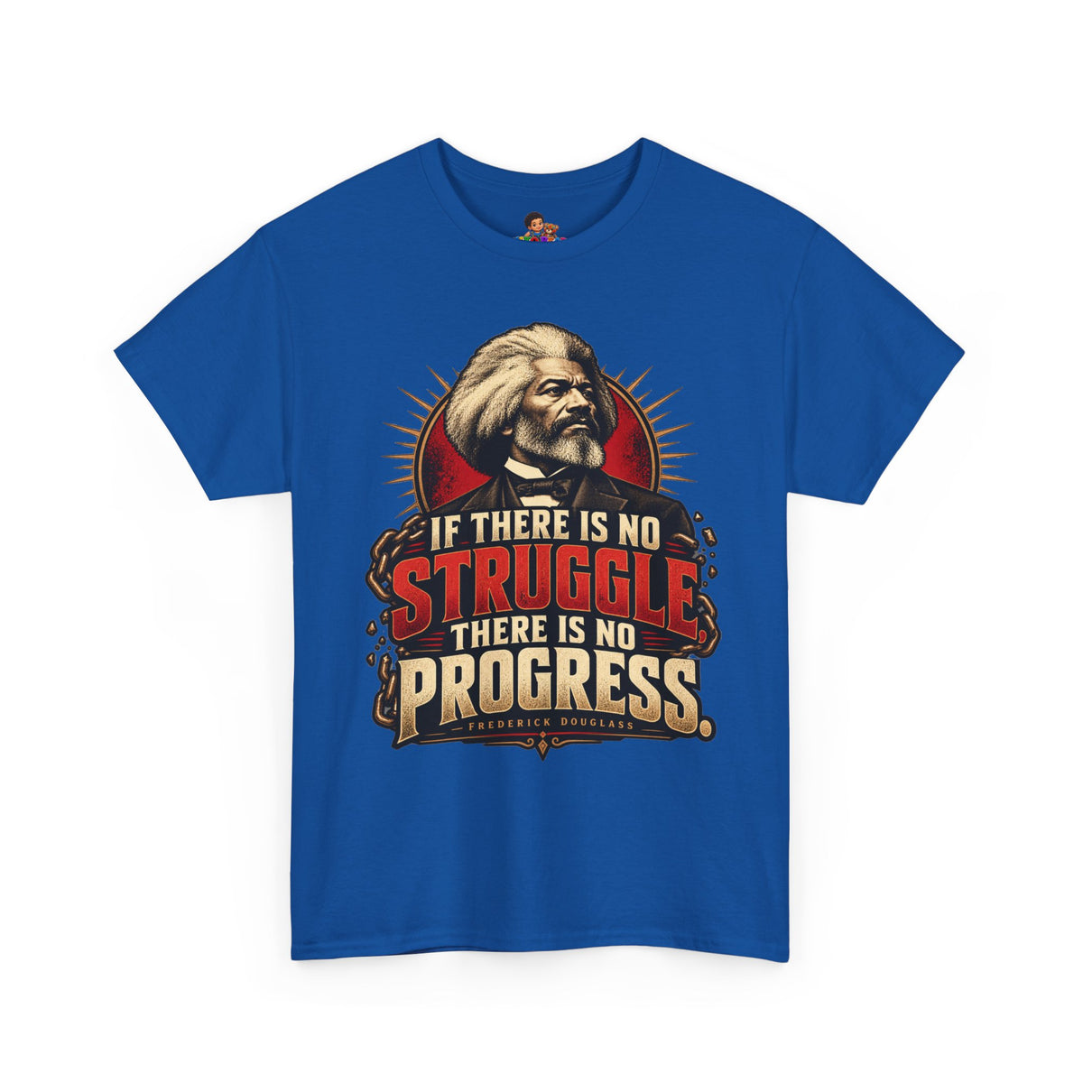 Frederick Douglass Quote Shirt No Struggle No Progress Black History Graphic Tee