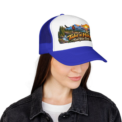 Custom Otto Foam Front Trucker Hat Snapback Mesh Cap