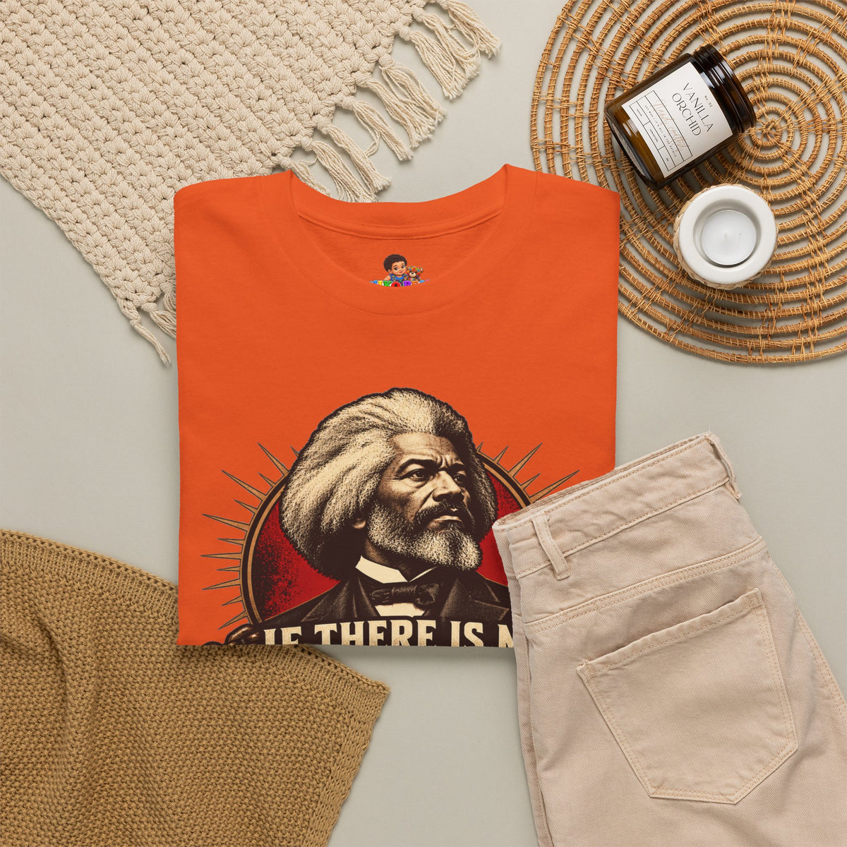 Frederick Douglass Quote Shirt No Struggle No Progress Black History Graphic Tee