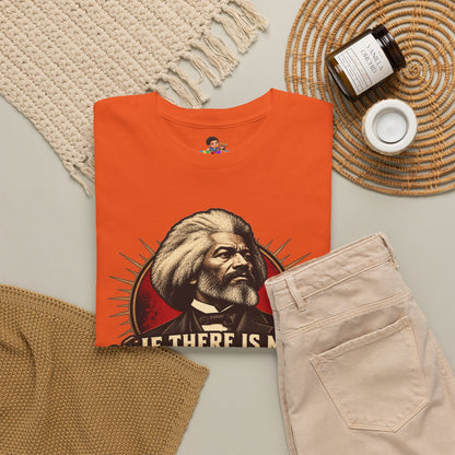Frederick Douglass Quote Shirt No Struggle No Progress Black History Graphic Tee