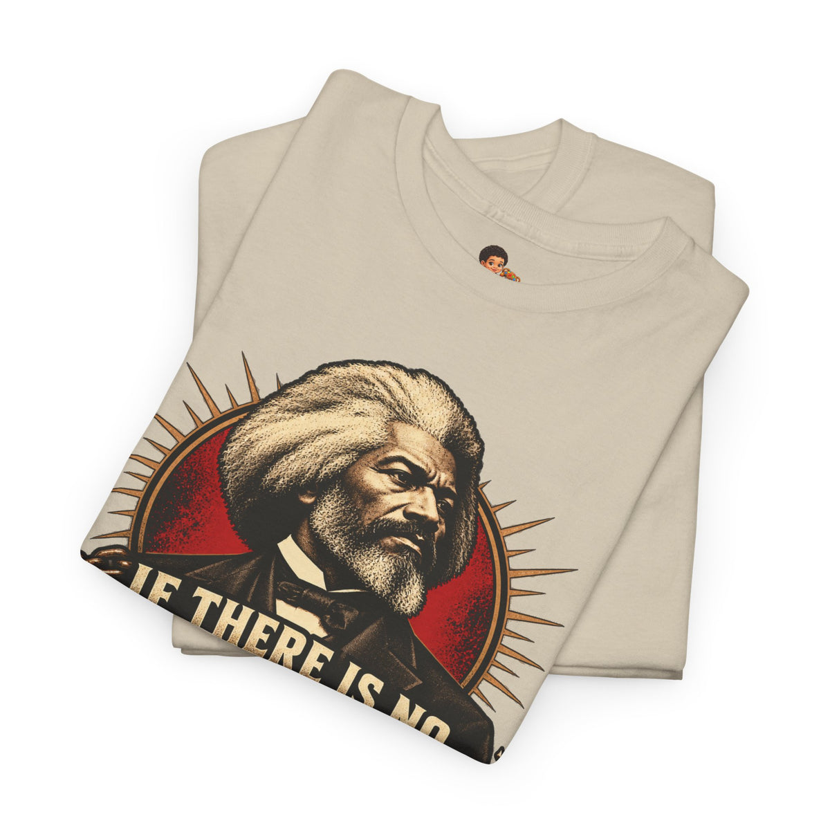 Frederick Douglass Quote Shirt No Struggle No Progress Black History Graphic Tee