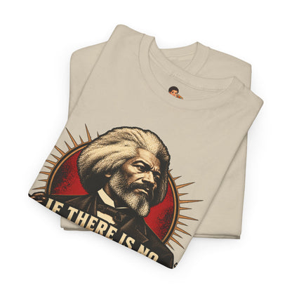 Frederick Douglass Quote Shirt No Struggle No Progress Black History Graphic Tee