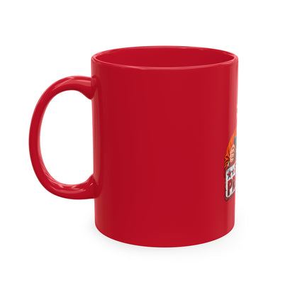 Not Guilty & Fully Caffeinated Trump Mug — Funny Coffee Cup