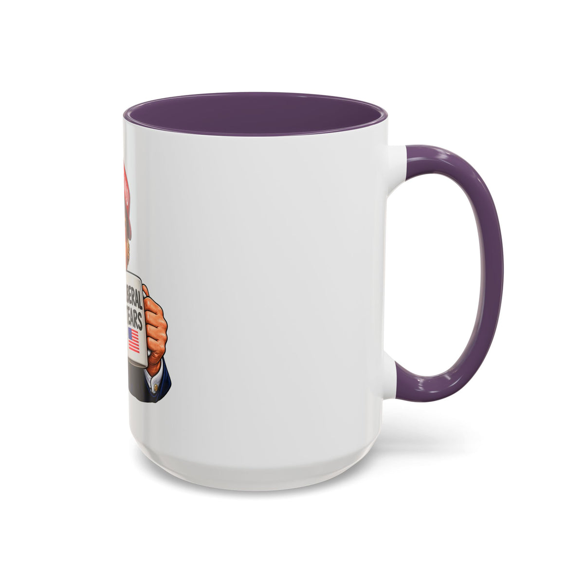 Trump Liberal Tears Ceramic Mug — Political Satire Coffee Cup