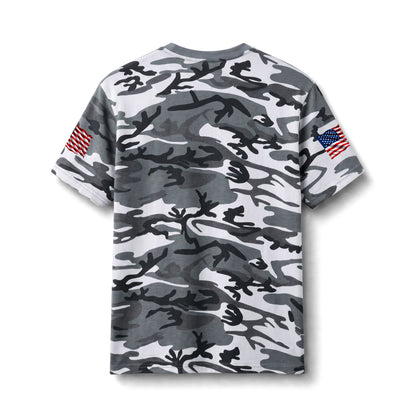 America 250th Anniversary Camo T-Shirt — 1776–2026