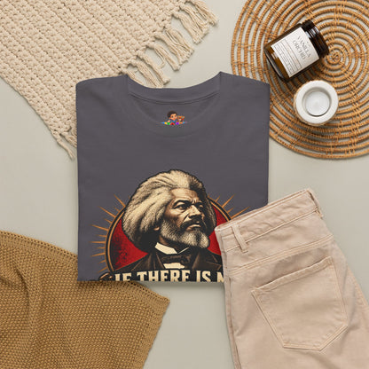 Frederick Douglass Quote Shirt No Struggle No Progress Black History Graphic Tee