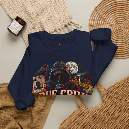 True Crime After Dark Sweatshirt — Halloween Crewneck