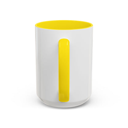 No Human Is Illegal Accent Mug — Immigrant Rights Coffee Cup