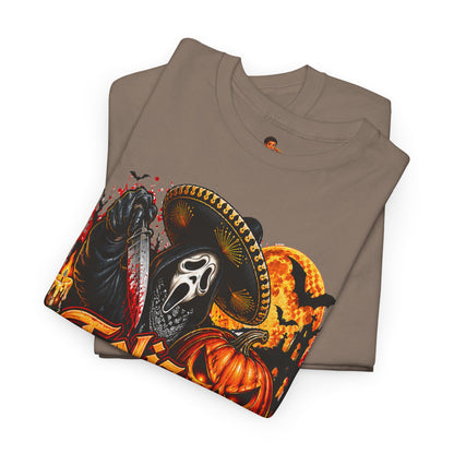 Feliz Halloween Ghostface T-Shirt — Sombrero Graphic Tee