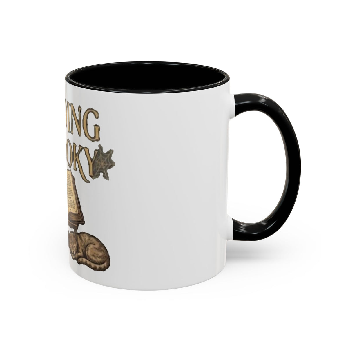 Reading Is Spooky Halloween Accent Mug — 11 & 15 oz