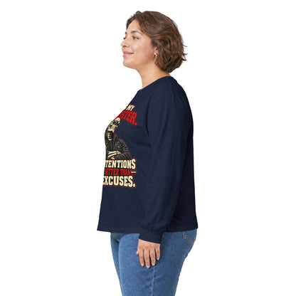 She's My Daughter Skull Graphic Long Sleeve T-Shirt - Protective Dad Shirt
