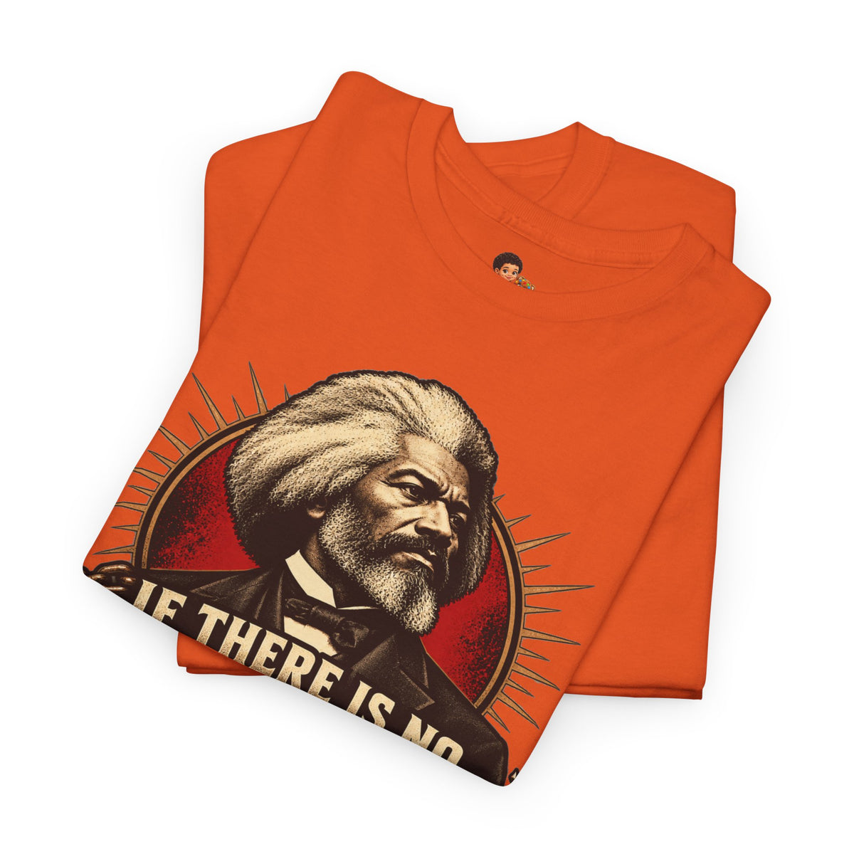 Frederick Douglass Quote Shirt No Struggle No Progress Black History Graphic Tee