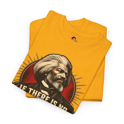 Frederick Douglass Quote Shirt No Struggle No Progress Black History Graphic Tee