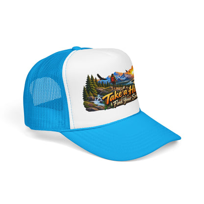 Custom Otto Foam Front Trucker Hat Snapback Mesh Cap